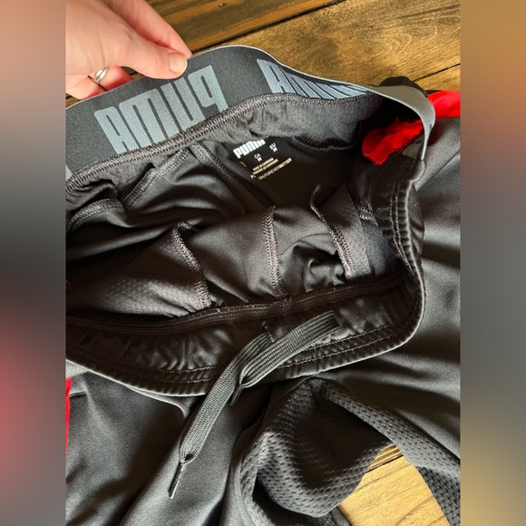 PUMA • men’s athletic track pants loungewear gym lightweight sweatpants medium - Picture 4 of 11